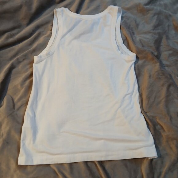 Banana Republic Factory Women's Timeless Intemporal White Tank SZ XS GUC - Picture 4 of 5
